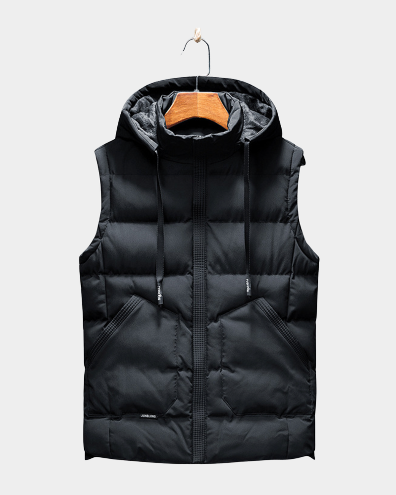 Noah | Puffer Winter Hooded Vest