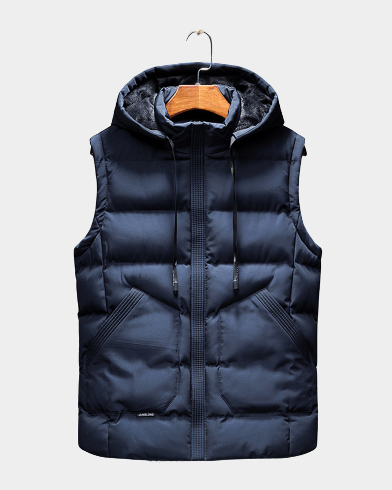 Noah | Puffer Winter Hooded Vest