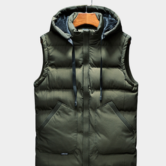 Noah | Puffer Winter Hooded Vest