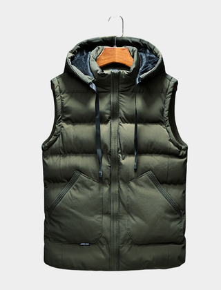 Noah | Puffer Winter Hooded Vest