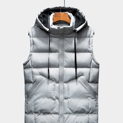 Noah | Puffer Winter Hooded Vest