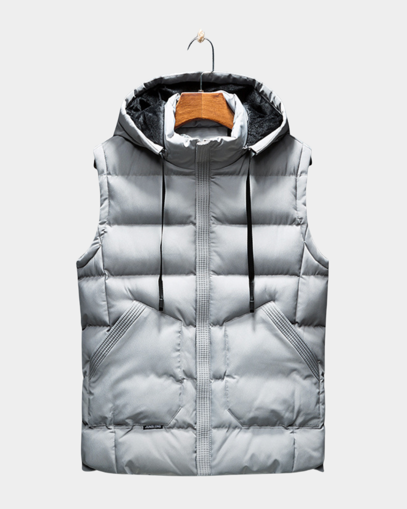 Noah | Puffer Winter Hooded Vest