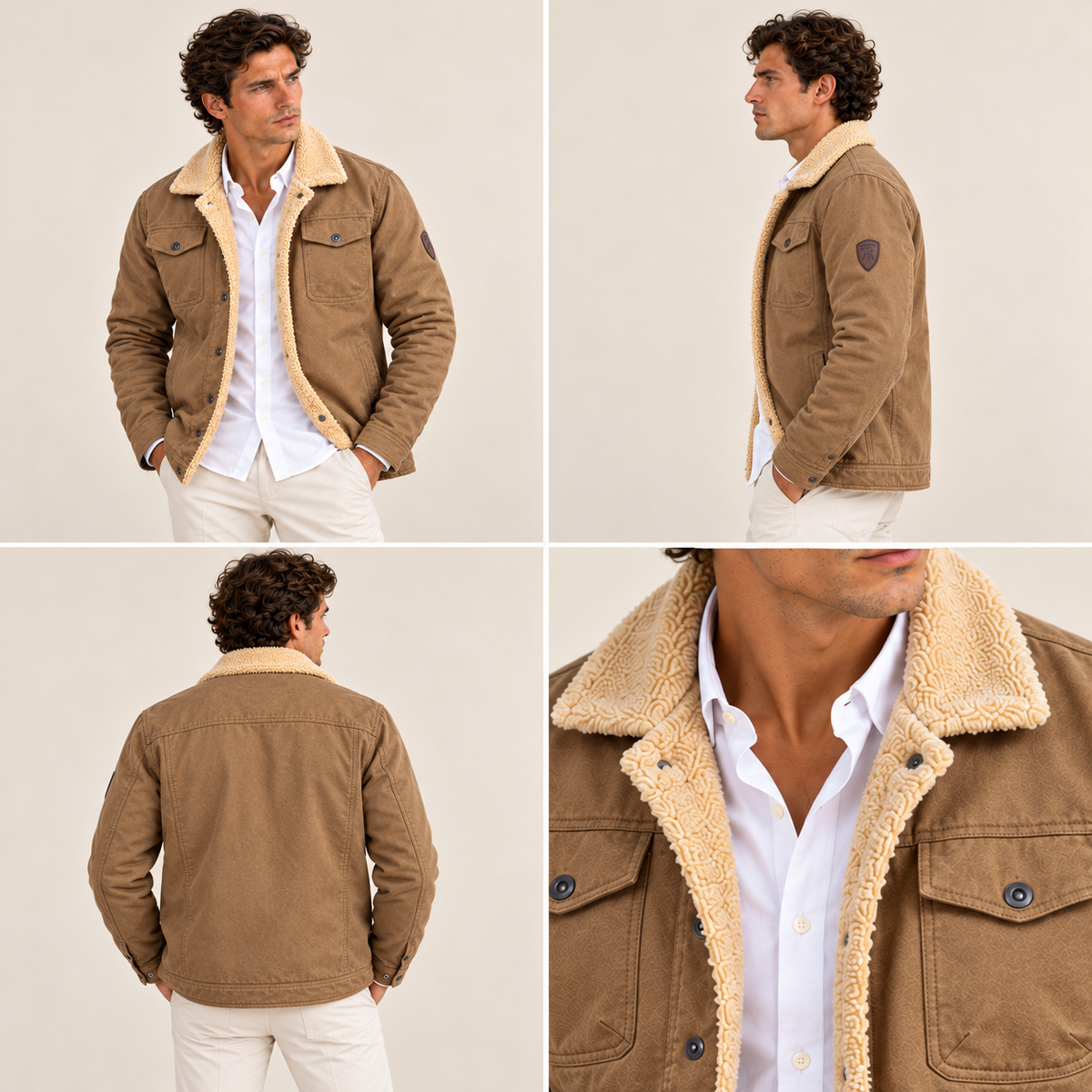 Noah | Suede Jackets Winter Warm For Coat