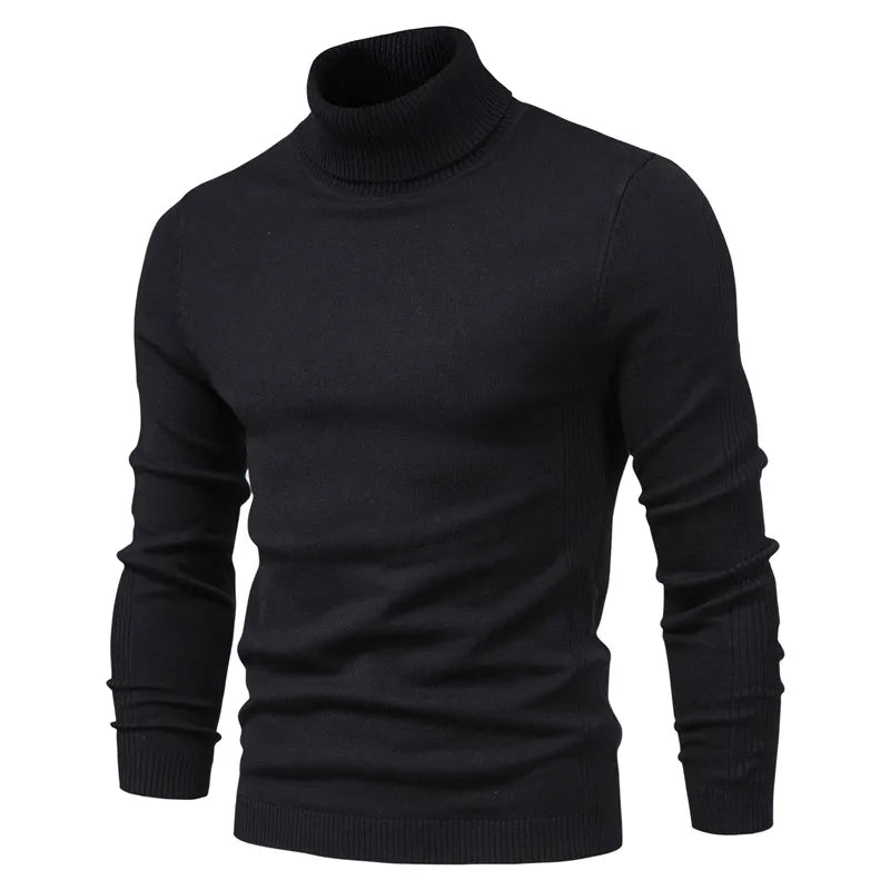 Olivia | Knit Turtleneck Jumper Sweater
