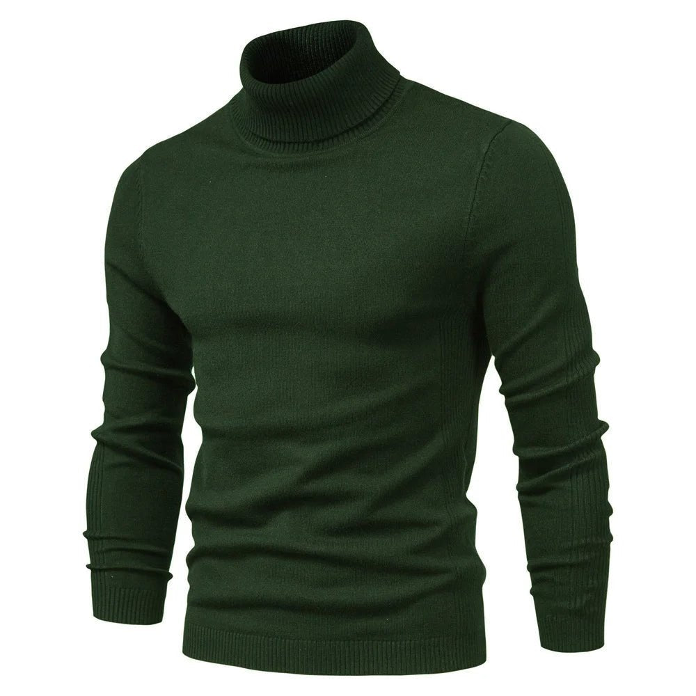 Olivia | Knit Turtleneck Jumper Sweater