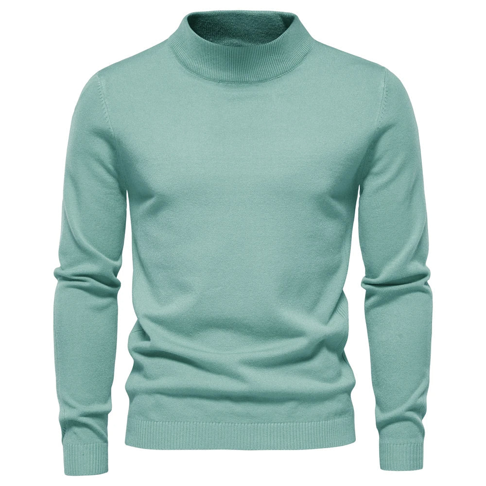 Olivia | Knit Turtleneck Jumper Sweater
