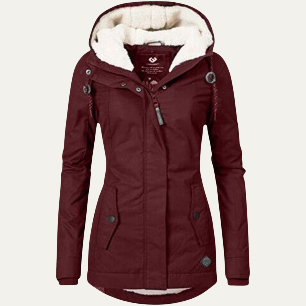 Odile | Faux Fur Hooded Winter Parka