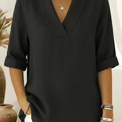 Cecily Linen Tunic Top Loose Fit