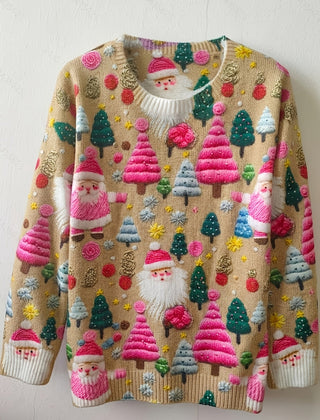 Sophie | Christmas Women Knit Oversized Sweater