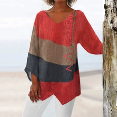 Imogen Tunic Top V Neck