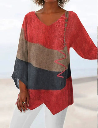 Imogen Tunic Top V Neck