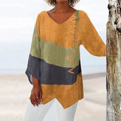 Imogen Tunic Top V Neck