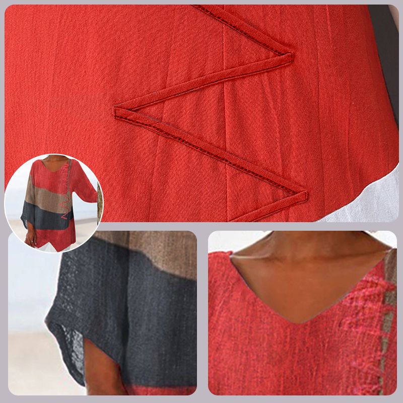 Imogen Tunic Top V Neck