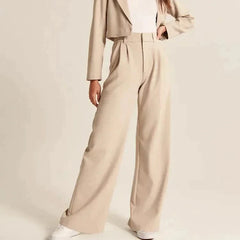 Margot Wide Leg Trousers High Waist