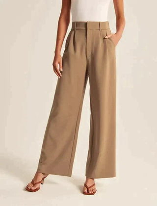 Margot Wide Leg Trousers High Waist