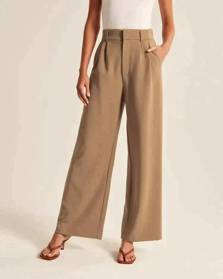 Margot Wide Leg Trousers High Waist