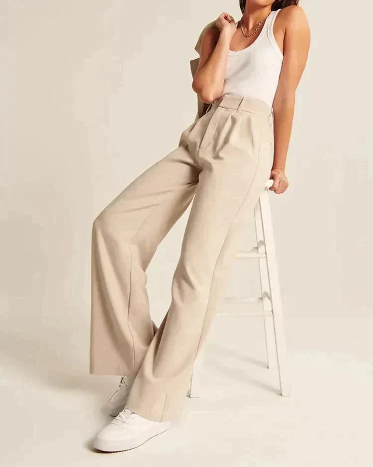 Margot Wide Leg Trousers High Waist