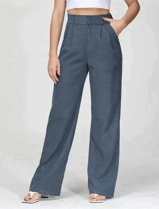 Margot Wide Leg Trousers High Waist