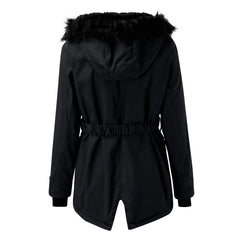 Solveig | Women's Water Resistant Winter Parka With Faux Fur Hood