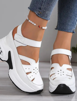 Ava | Comfortable Bridal Shoes White