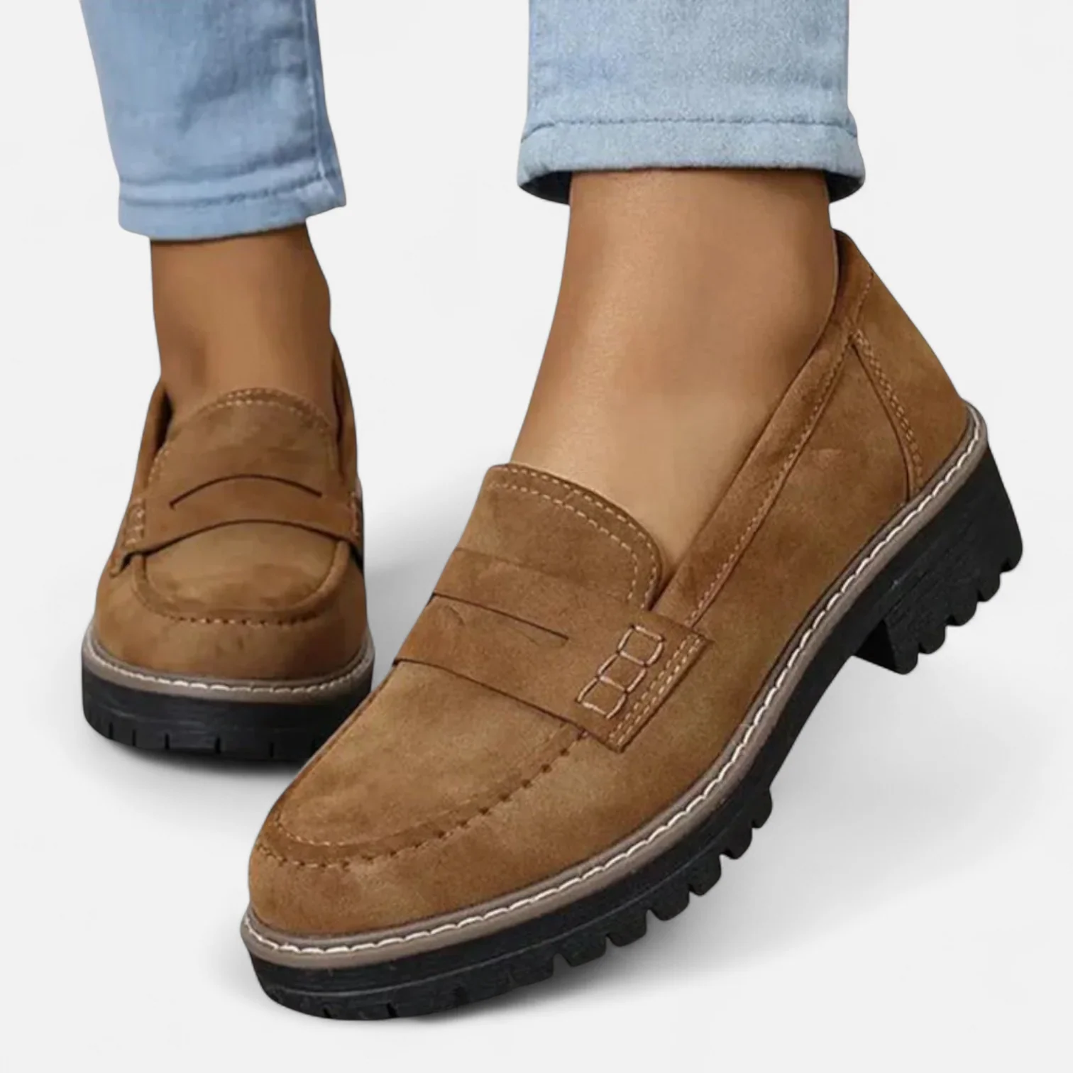 Chloe | Elegant Heeled Loafers for Women