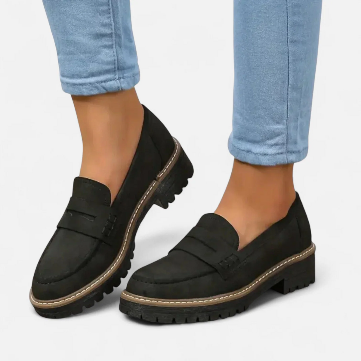 Chloe | Elegant Heeled Loafers for Women