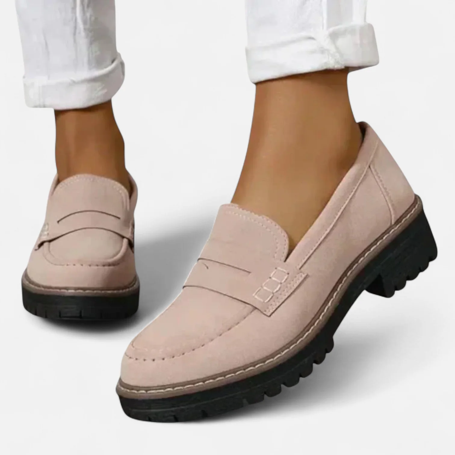 Chloe | Elegant Heeled Loafers for Women