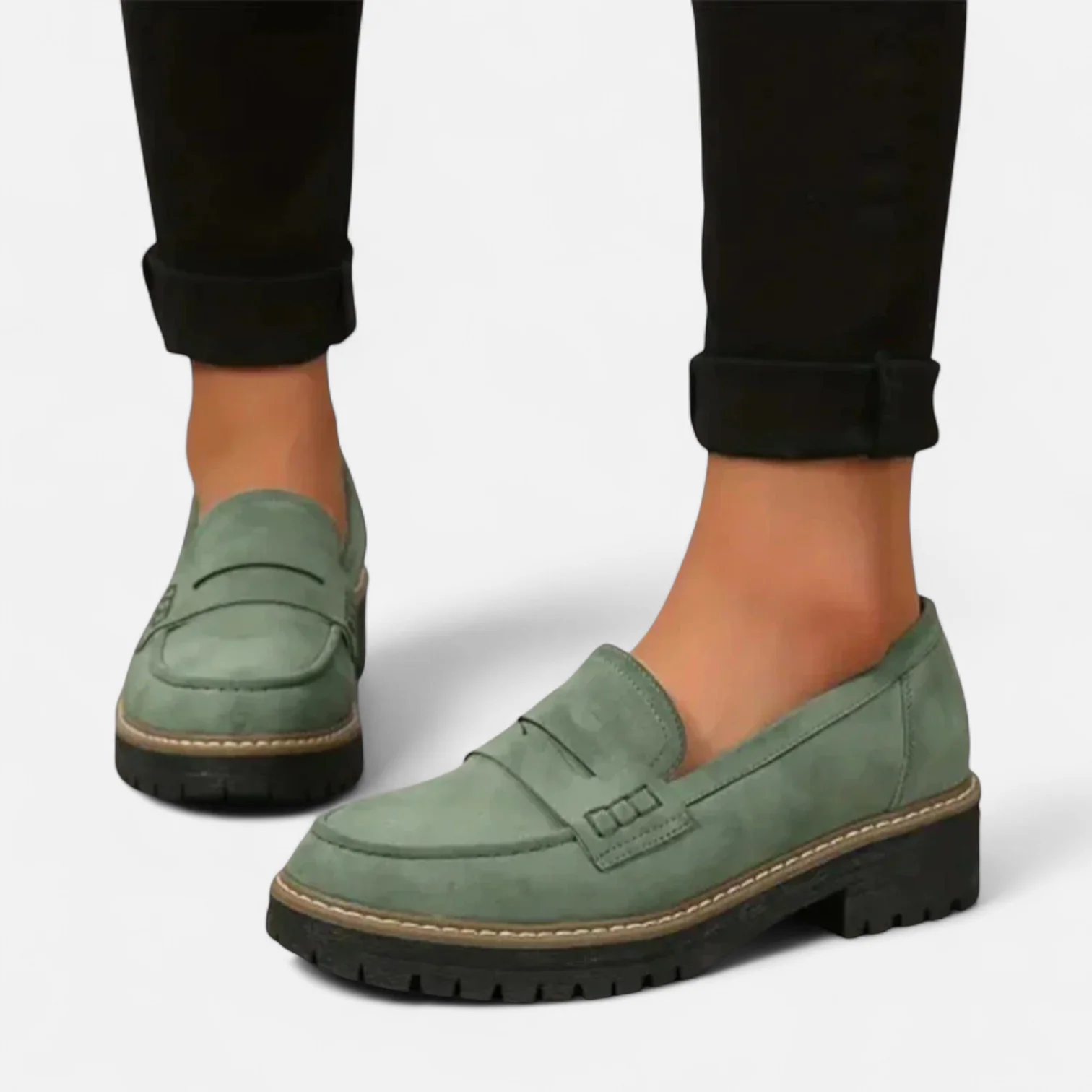 Chloe | Elegant Heeled Loafers for Women