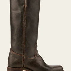 Thelma | Women's Round Toe Knee High Boots With Block Heel