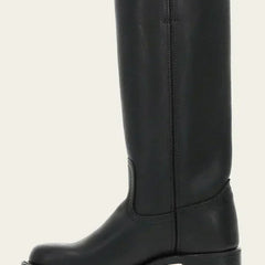 Thelma | Women's Round Toe Knee High Boots With Block Heel