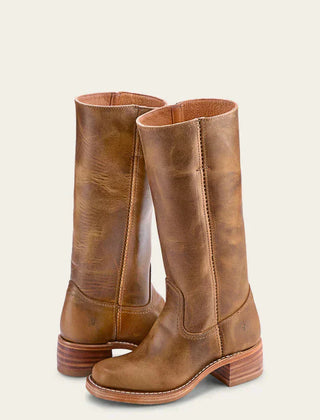 Thelma | Women's Round Toe Knee High Boots With Block Heel