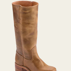 Thelma | Women's Round Toe Knee High Boots With Block Heel