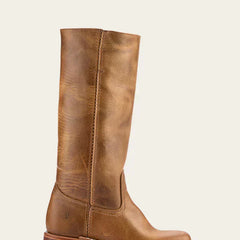 Thelma | Women's Round Toe Knee High Boots With Block Heel