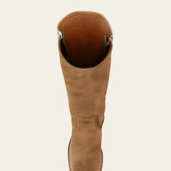 Thelma | Women's Round Toe Knee High Boots With Block Heel