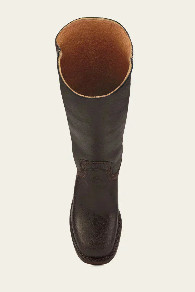 Thelma | Women's Round Toe Knee High Boots With Block Heel