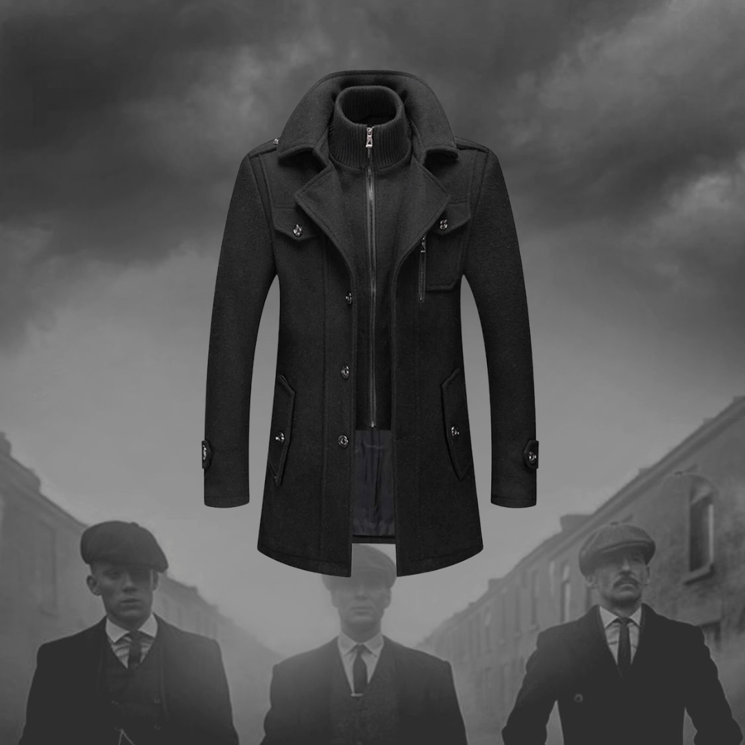 Liam | Wool Men S Collar Coat