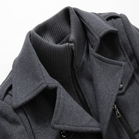 Liam | Wool Men S Collar Coat