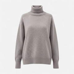 Thea Turtleneck Sweater Chunky Knit