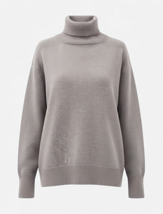 Thea Turtleneck Sweater Chunky Knit