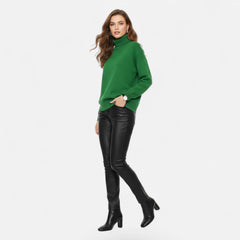 Thea Turtleneck Sweater Chunky Knit