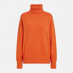 Thea Turtleneck Sweater Chunky Knit