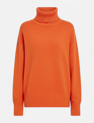 Thea Turtleneck Sweater Chunky Knit
