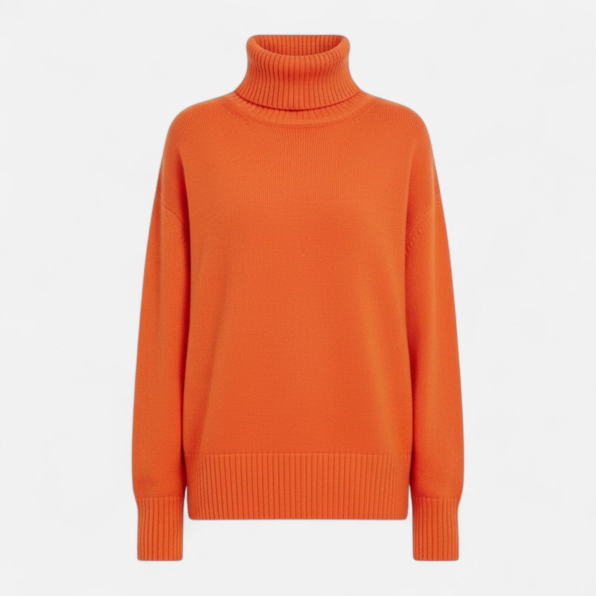 Thea Turtleneck Sweater Chunky Knit