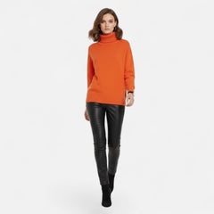 Thea Turtleneck Sweater Chunky Knit