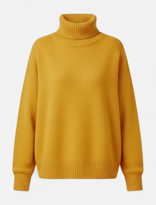 Thea Turtleneck Sweater Chunky Knit