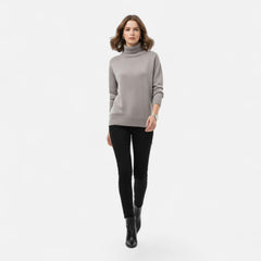 Thea Turtleneck Sweater Chunky Knit