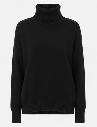Thea Turtleneck Sweater Chunky Knit