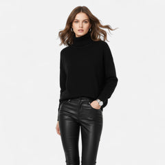 Thea Turtleneck Sweater Chunky Knit