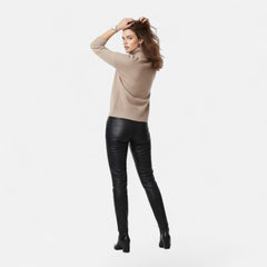 Thea Turtleneck Sweater Chunky Knit