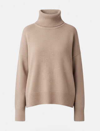 Thea Turtleneck Sweater Chunky Knit